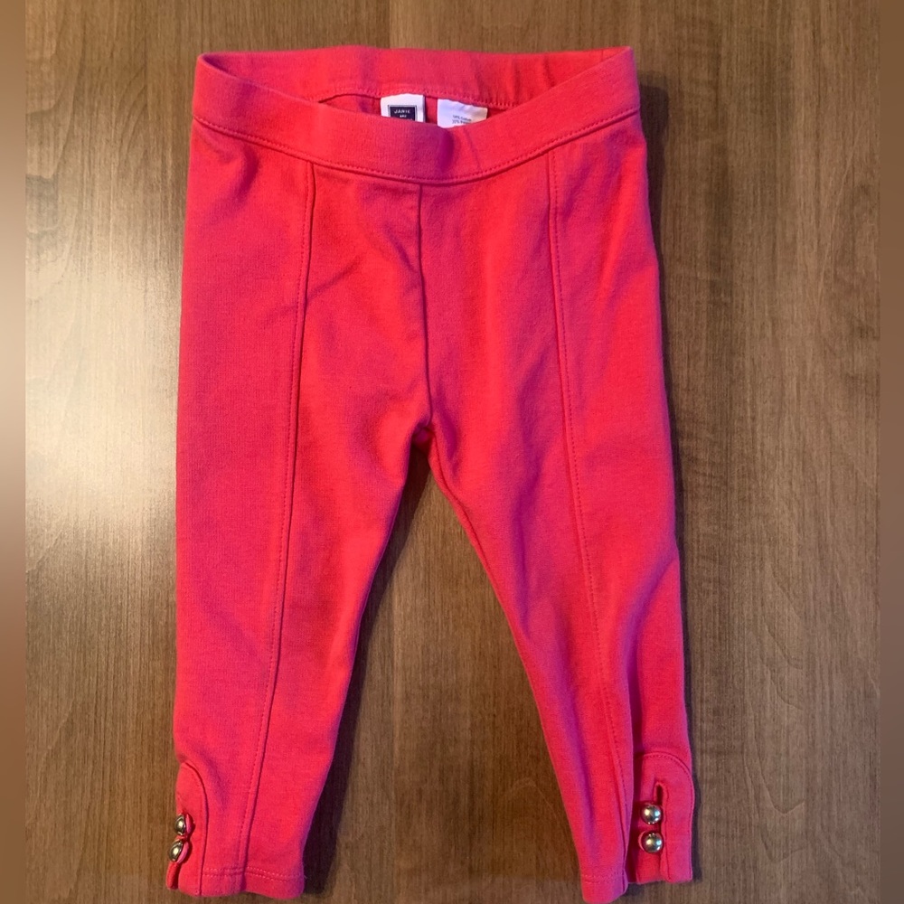 Bright Pink Janie and Jack Leggings